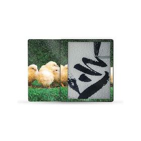 MightySkins Glossy Glitter Skin Compatible with Kindle Scribe (2022) Full Wrap - Group of Chicks | Protective High-Gloss Glitter Finish | _並行輸入