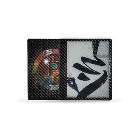 MightySkins Carbon Fiber Skin Compatible with Kindle Scribe (2022) Full Wrap - Crypto | Protective Textured Carbon Fiber Finish | Easy to _並行輸入