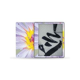 MightySkins Carbon Fiber Skin Compatible with Kindle Scribe (2022) Full Wrap - Lotus Flower | Protective Textured Carbon Fiber Finish | Ea_並行輸入