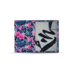 MightySkins Carbon Fiber Skin Compatible with Kindle Scribe (2022) Full Wrap - Contrast Hibiscus | Textured Carbon Fiber Finish | Easy to _並行輸入