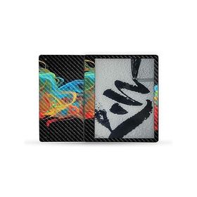 MightySkins Carbon Fiber Skin Compatible with Kindle Scribe (2022) Full Wrap - Primary Smoke | Protective Textured Carbon Fiber Finish | E_並行輸入