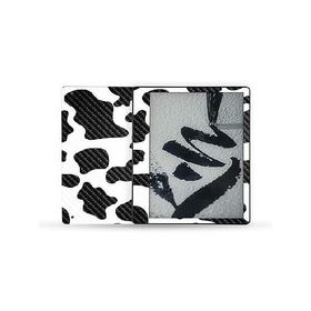 MightySkins Carbon Fiber Skin Compatible with Kindle Scribe (2022) Full Wrap - Cow Print | Protective Textured Carbon Fiber Finish | Easy _並行輸入