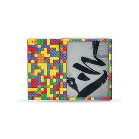 MightySkins Carbon Fiber Skin Compatible with Kindle Scribe (2022) Full Wrap - Brick by Brick | Protective Textured Carbon Fiber Finish | _並行輸入