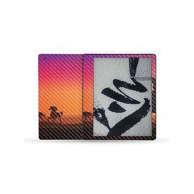 MightySkins Carbon Fiber Skin Compatible with Kindle Scribe (2022) Full Wrap - Cowgirl | Protective Textured Carbon Fiber Finish | Easy to_並行輸入