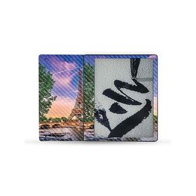 MightySkins Carbon Fiber Skin Compatible with Kindle Scribe (2022) Full Wrap - Eiffel Tower | Protective Textured Carbon Fiber Finish | Ea_並行輸入