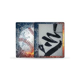 MightySkins Carbon Fiber Skin Compatible with Kindle Scribe (2022) Full Wrap - Baseball Fire | Protective Textured Carbon Fiber Finish | E_並行輸入