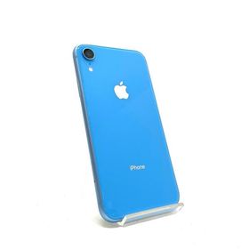 iPhone XR 128GB ブルー Softbank 白ロム 動作確認済 76%【全額返金保証】【最速発送】