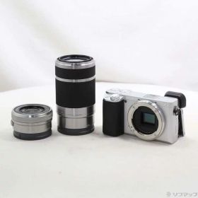 【中古】SONY(ソニー) α6400 ILCE-6400Y ダブルズームレンズキット シルバー 【262-ud】