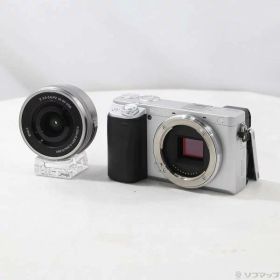 【中古】SONY(ソニー) α6400 ILCE-6400L パワーズームレンズキット シルバー 【349-ud】