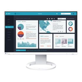 EIZO エイゾ EV2490-WT 23.8型 液晶ディスプレイ 1920×1080 スピーカー搭載 DisplayPort HDMI USB タイプC LAN ホワイト系