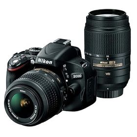 【中古】Nikon デジタル一眼レフカメラ D5100 ダブルズームキット D5100WZ