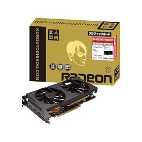 【中古】玄人志向 AMD Radeon RX5700XT 搭載 グラフィックボード GDDR6 オリジナルファンモデル RD-RX5700XT-E8GBDF
