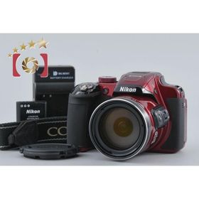 【中古】Nikon ニコン COOLPIX P610 レッド コンパクトデジタルカメラ
