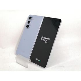 【中古】SAMSUNG au 【SIMフリー】 Galaxy Z Fold5 アイシーブルー 12GB 256GB SCG22【宇田川】保証期間１ヶ月【ランクB】