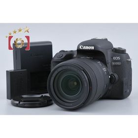 【中古】Canon キヤノン EOS 9000D EF-S 18-135 IS USM レンズキット シャッター回数僅少