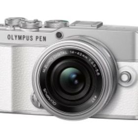 【新品/在庫あり】OLYMPUS PEN E-P7 14-42mm EZレンズキット ホワイト ミラーレス一眼カメラ オリンパス