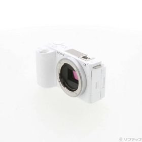 〔中古〕SONY(ソニー) VLOGCAM ZV-E10 II ボディ ホワイト ZV-E10M2 W〔348-ud〕