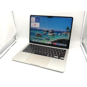 【中古】Apple MacBook Air 13インチ CTO (M3,2024) スターライト M3(CPU:8C/GPU:10C)/8G/512G【横浜】保証期間１ヶ月【ランクC】