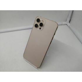 【中古】Apple SoftBank 【SIMロック解除済み】 iPhone 12 Pro Max 128GB ゴールド MGCW3J/A【札幌】保証期間１週間【ランクC】