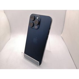 【中古】Apple 国内版 【SIMフリー】 iPhone 15 Pro Max 1TB ブルーチタニウム MU723J/A【三宮駅前】保証期間１ヶ月【ランクB】
