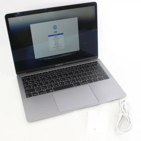 【ポイント2倍！ワンダフルデー】【美品】Apple MacBook Air 13.3インチ MRE92J/A スペースグレイ 256GB Retinaディスプレイ ノートパソコン アップル マックブック エアー 本体 【中古】