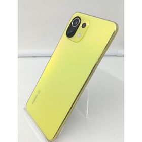 【中古】Xiaomi 国内版 【SIMフリー】 Mi 11 Lite 5G シトラスイエロー 6GB 128GB M2101K9R【札幌】保証期間１ヶ月【ランクB】