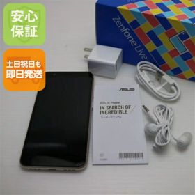 【中古】 新品同様 ZenFone Live (L1) ゴールド スマホ 本体 白ロム 中古 土日祝発送OK