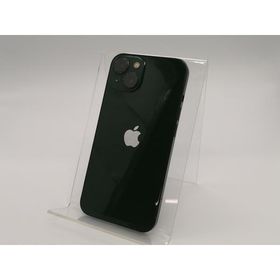 【中古】Apple au 【SIMフリー】 iPhone 13 128GB グリーン MNGG3J/A【大阪本店】保証期間１ヶ月【ランクC】