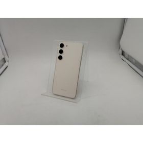【中古】SAMSUNG 楽天モバイル 【SIMフリー】 Galaxy S23 クリーム 8GB 256GB SM-S911C【小倉駅前】保証期間１ヶ月【ランクC】