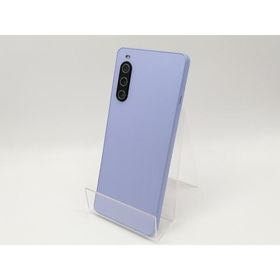 【中古】【赤ロム保証あり】SONY au 【SIMフリー】 Xperia 10 V ラベンダー 6GB 128GB SOG11【三宮センター】保証期間１ヶ月【ランクC】