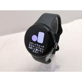 【中古】Google Pixel Watch2 Bluetooth/Wi-Fiモデル MatteBlackアルミケース/Obsidianアクティブバンド【仙台駅東口】保証期間１ヶ月【ランクC】