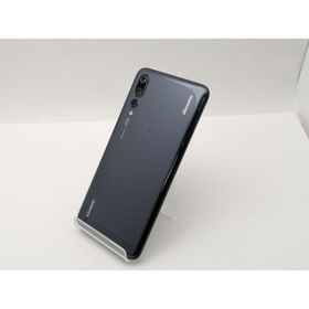 【中古】Huawei docomo 【SIMロック解除済み】 HUAWEI P20 Pro HW-01K Midnight Blue【三宮センター】保証期間１ヶ月【ランクB】