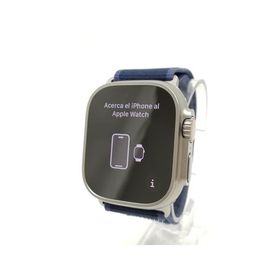 【中古】Apple Apple Watch Ultra2 49mm Cellular ナチュラルチタニウムケース/ブルートレイルループ (M/L) MX4L3J/A【横浜】保証期間１ヶ月【ランクA】