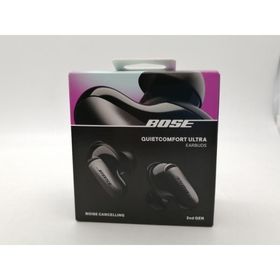 【未使用】BOSE QuietComfort Ultra Earbuds 第2世代 [ブラック]【札幌南2条】保証期間１ヶ月