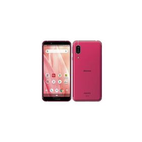 【未使用】SHARP docomo 【SIMロック解除済み】 AQUOS sense3 Deep Pink 4GB 64GB SH-02M【福岡天神】保証期間３ヶ月
