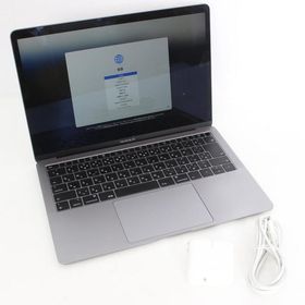 ボーナスストア+5％【美品】Apple MacBook Air 13.3インチ MRE92J/A スペースグレイ 256GB Retinaディスプレイ ノートパソコン アップル