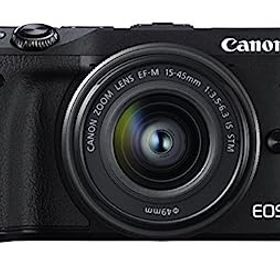 【中古】Canon ミラーレス一眼カメラ EOS M3 レンズキット(ブラック) EF-M15-45mm F3.5-6.3 IS STM 付属 EOSM3BK-1545ISSTMLK