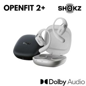 【100%Pバック(要エントリー) お買い物マラソン4月10日まで 限定★抽選】Shokz ショックス OpenFit2+ オープンフィットツープラス T921 Dolby Audio オープンイヤー 完全ワイヤレスイヤホン 最大48時間再生 Bluetooth5.4 通話可能 IP55規格【カラー：2色】