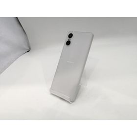 【中古】SONY au 【SIMフリー】 Xperia 10 VI ホワイト 6GB 128GB SOG14【浜松駅前】保証期間１ヶ月【ランクA】