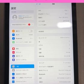 iPad第5世代(2017)Wi-Fi + 32GB バッテリー:100%
