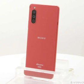 【中古】SONY(ソニー) Xperia 10 III 128GB ピンク SO-52B docomoロック解除SIMフリー 【276-ud】