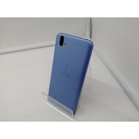【中古】Fujitsu SoftBank 【SIMロックあり】 arrows U 801FJ ブルー【札幌】保証期間１ヶ月【ランクB】