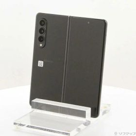 【中古】SAMSUNG(サムスン) Galaxy Z Fold3 5G 256GB ファントムブラック SC-55B docomo SIMフリー 【297-ud】