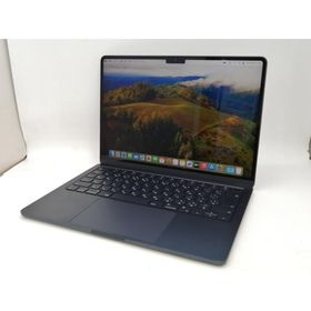 【中古】Apple MacBook Air 13インチ M3(CPU:8C/GPU:8C) 8GB/256GB ミッドナイト MRXV3J/A (13インチ, M3, 2024)【新宿2】保証期間１ヶ月【ランクB】