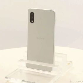 【中古】SONY(ソニー) Xperia Ace II 64GB ホワイト SO-41B docomoロック解除SIMフリー 【368-ud】