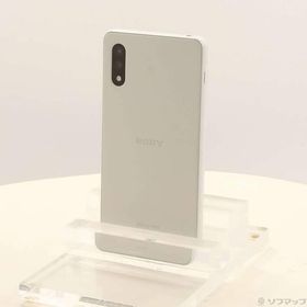 〔中古〕SONY(ソニー) Xperia Ace II 64GB ホワイト SO-41B docomoロック解除SIMフリー〔368-ud〕