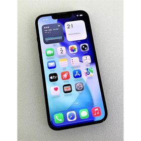 中古 Apple iPhone13 256GB ミッドナイト MLNH3J/A SIMフリー ※赤ロム保証あります