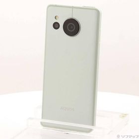〔中古〕SHARP(シャープ) AQUOS sense8 128GB ペールグリーン SH-M26 SIMフリー〔368-ud〕
