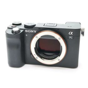 【中古】 《良品》 SONY α7C ボディ ILCE-7C ブラック 【SDスロット部品交換/センサークリーニング/各部点検済】 [ デジタルカメラ ]