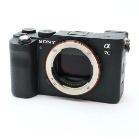 【中古】 《良品》 SONY α7C ボディ ILCE-7C ブラック 【ファインダーカバーSDスロット部品交換/各部点検済】 [ デジタルカメラ ]